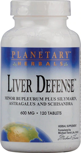 Planetary Herbals Liver Defense™ -- 600 mg - 120 Tablets