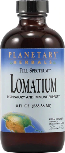 Planetary Herbals Lomatium Liquid -- 8 fl oz