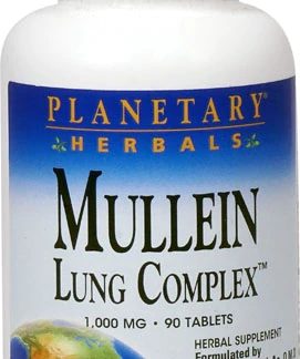 Planetary Herbals Mullein Lung Complex™ -- 850 mg - 90 Tablets