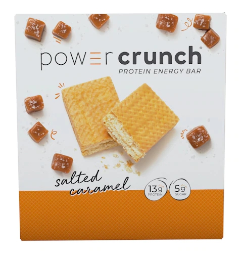 Power Crunch Protein Energy Bar Salted Caramel -- 12 Bars