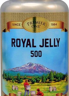Premier One Royal Jelly 500 -- 90 Softgels