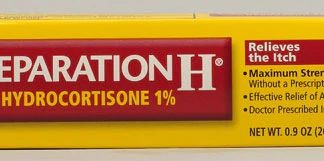 Preparation H Anti-Itch Cream Hydrocortisone 1% -- 0.9 oz