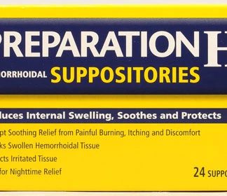 Preparation H Hemorrhoidal Suppositories -- 24 Suppositories