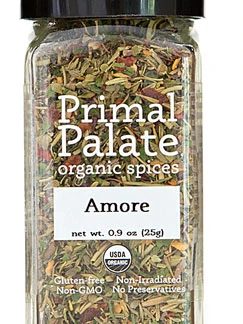 Primal Palate Organic Spices Amore -- 0.9 oz