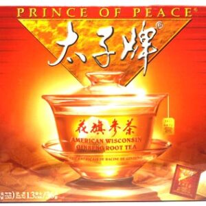 Prince of Peace American Wisconsin Ginseng Root Tea -- 20 Tea Bags