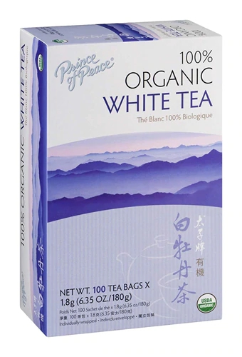 Prince of Peace Organic White Tea -- 100 Tea Bags