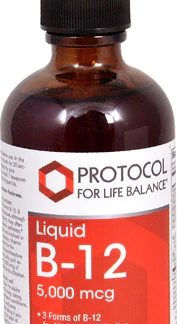 Protocol For Life Balance Liquid B-12 -- 5000 mcg - 4 fl oz