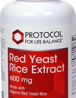 Protocol For Life Balance Red Yeast Rice Extract -- 600 mg - 90 Veg Capsules