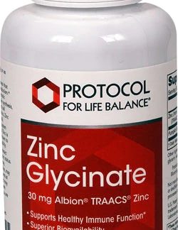 Protocol For Life Balance Zinc Glycinate -- 30 mg - 120 Softgels