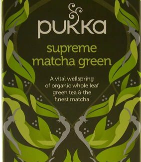 Pukka Green Tea Sachets Supreme Matcha Green -- 20 Tea Bags