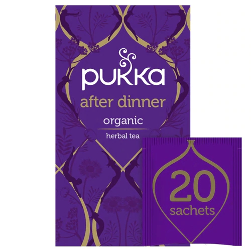 Pukka Organic Herbal Tea After Dinner -- 20 Herbal Tea Bags