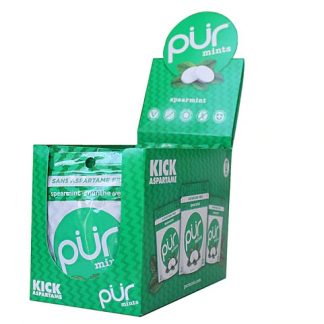 Pur Company Pur Mints Aspartame Free Spearmint -- 12 Tray