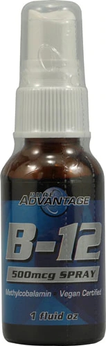 Pure Advantage B-12 Spray -- 500 mcg - 1 fl oz