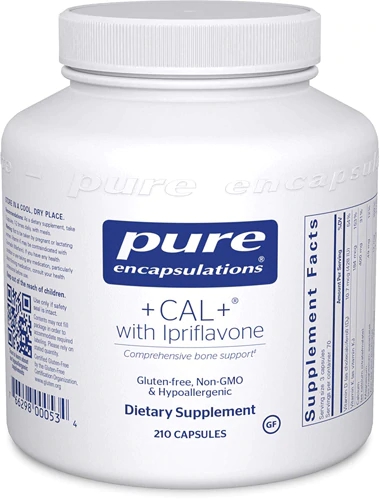 Pure Encapsulations + Cal +® with Ipriflavone -- 210 Capsules