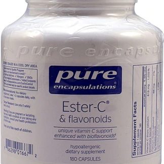 Pure Encapsulations Ester-C® & Flavonoids -- 180 Capsules