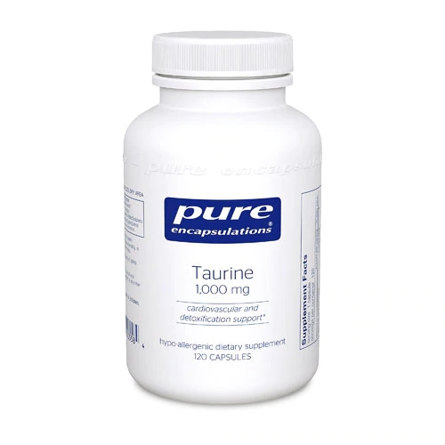 Pure Encapsulations Taurine -- 1000 mg - 120 Capsules