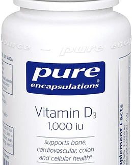 Pure Encapsulations Vitamin D3 -- 1000 IU - 120 Capsules