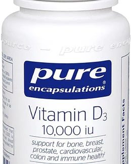 Pure Encapsulations Vitamin D3 -- 10000 IU - 120 Capsules