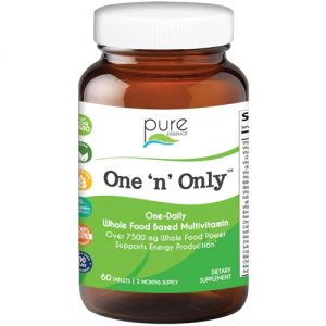 Pure Essence Labs One n Only™ Once Daily Whole Food Multiple -- 60 Tablets