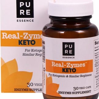 Pure Essence Labs Real-Zymes™ KETO -- 30 Vegi-Caps