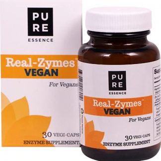 Pure Essence Labs Real-Zymes™ VEGAN -- 30 Vegi-Caps