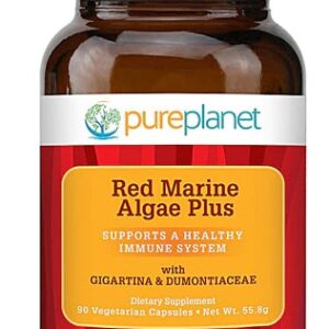 Pure Planet Red Marine Algae Plus -- 90 Vegetarian Capsules