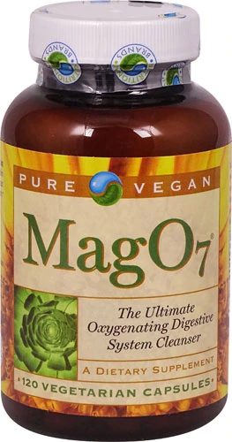 Pure Vegan Mag O7 Digestive Cleanser -- 120 Vegetarian Capsules