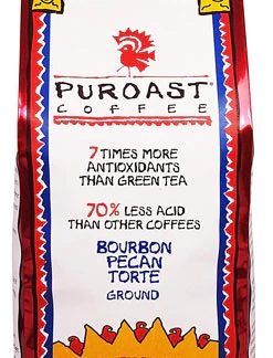 Puroast Puroast Low Acid Coffee Bourbon Pecan -- 12 oz