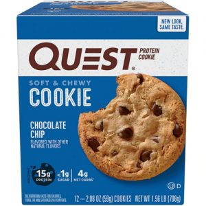 Quest Nutrition Protein Cookie Chocolate Chip -- 12 Cookies