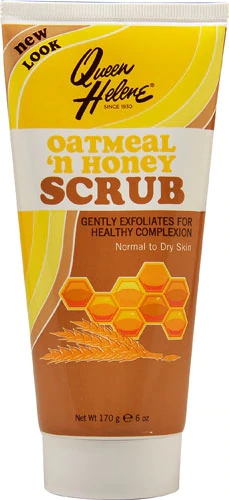 Quicktrim Facial Scrub Oatmeal 'n Honey -- 6 oz