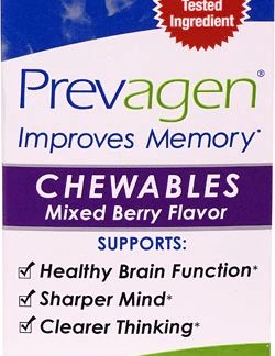 Quincy Bioscience Prevagen® Chewables Mixed Berry -- 30 Tablets