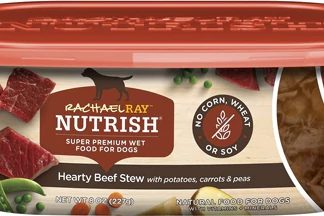 Rachael Ray Nutrish Hearty Super Premium Wet Dog Food Beef Stew -- 8 oz