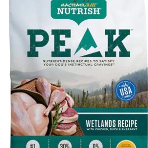 Rachael Ray Nutrish Peak Wetlands Recipe Chicken Duck & Pheasant -- 23 lbs