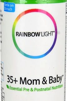 Rainbow Light 35+ Mom and Baby Pre & Postnatal Care -- 60 Tablets