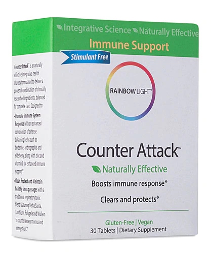 Rainbow Light Counter Attack™ -- 30 Tablets