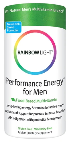 Rainbow Light Performance Energy™ Multivitamin for Men -- 180 Tablets