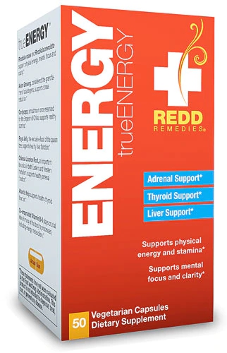 Redd Remedies trueEnergy™ -- 50 Vegetarian Capsules