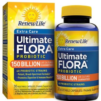 Renew Life Adult Probiotic Ultimate Flora™ Extra Care -- 150 billion - 30 Vegetable Capsules