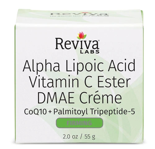 Reviva Labs Alpha Lipoic Acid Vitamin C Ester and DMAE Crème -- 2 oz