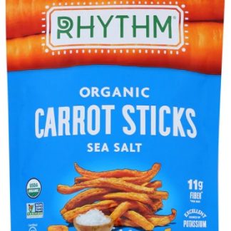 Rhythm Superfoods Organic Carrot Sticks Dried Gluten Free Sea Salt -- 1.4 oz