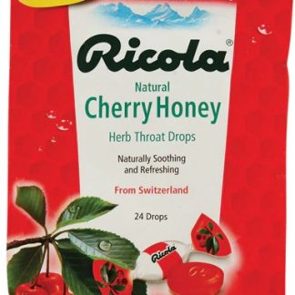 Ricola Herb Throat Drops Cherry Honey -- 24 Drops