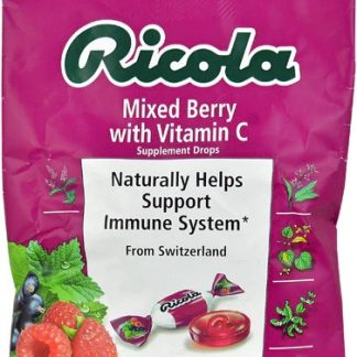 Ricola Vitamin C Supplement Drops Mixed Berry -- 19 Drops