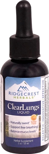 RidgeCrest Herbals ClearLungs® Liquid Orange -- 2 fl oz