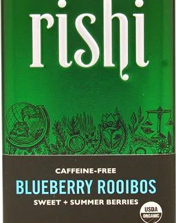 Rishi Tea Organic Loose Leaf Herbal Tea Caffeine- Free Blueberry Rooibos -- 3 oz
