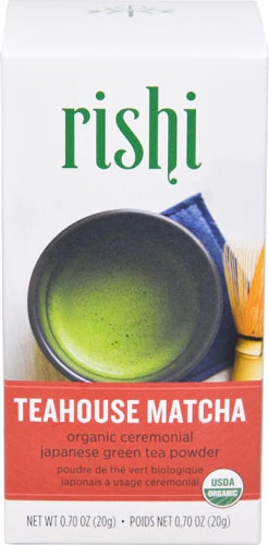 Rishi Tea Organic Teahouse Matcha Powder -- 0.7 oz