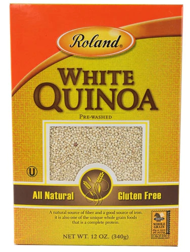 Roland White Quinoa Pre-Washed -- 12 oz