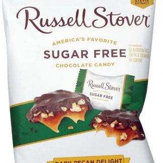 Russell Stover Sugar Free Chocolate Candy Dark Pecan Delight -- 3 oz