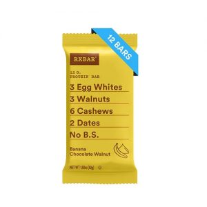 RXBAR 12 G. Protein Bar Banana Chocolate Walnut -- 12 Bars
