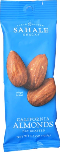 Sahale Snacks California Almonds Dry Roasted Mix Sea Salt -- 1.5 oz