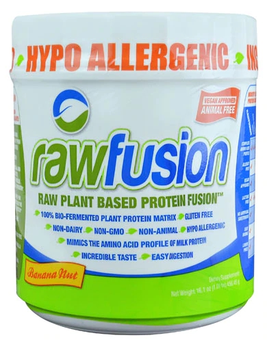 San Rawfusion Plant Base Protein Fusion™ Banana Nut -- 15 Servings